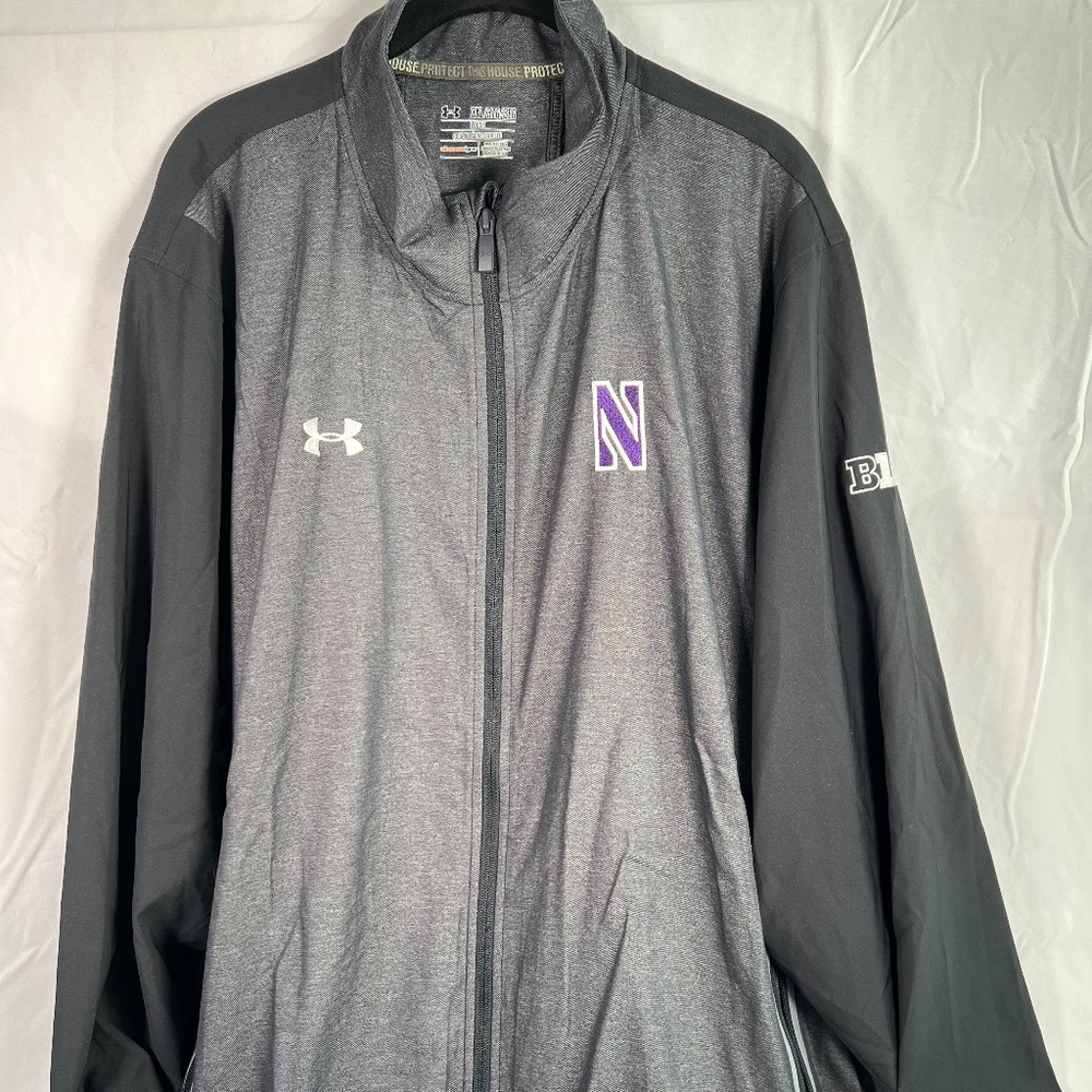 Official Northwestern Under Armour BIG10 Windbreaker; 3XL